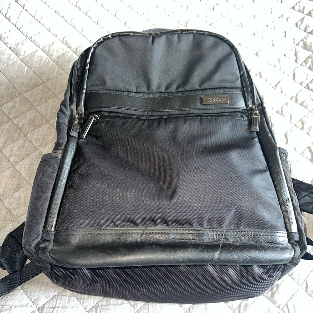 Titleist Black Professional Laptop Backpack